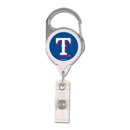 Wincraft Texas Rangers Premium Retractable Badge Holder 3208547027
